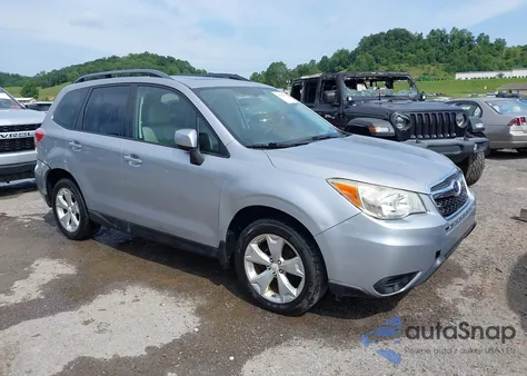 2014 Subaru Forester 2.5I Premium from USA, damaged, VIN JF2SJAGC6EH405933